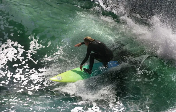 Sea, wave, water, surfing