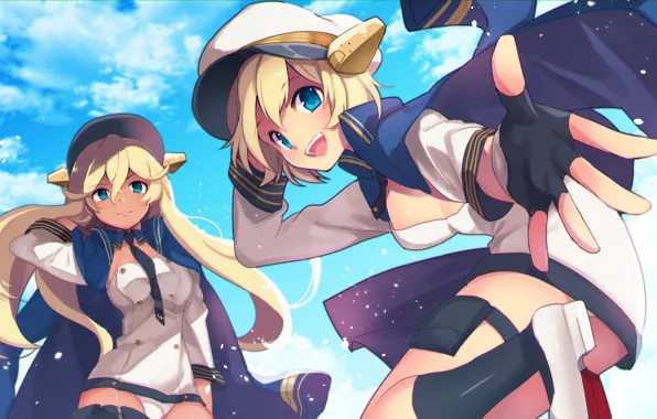Girls, Anime, Art, Azur Lane