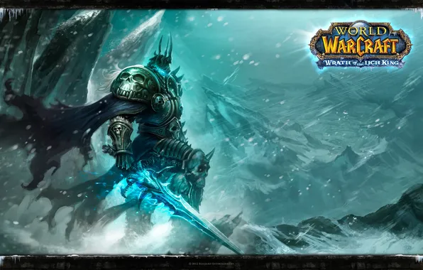 Picture Lich king, death knight, World of Warcraft Wrath of the Lich King, Arthas Menethil