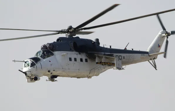 Picture helicopter, shock, Mil Mi-24