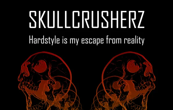 Music, Skull, Sake, Hardstyle, SkullCrusherZ
