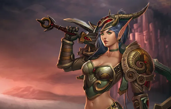 Picture World of Warcraft, fantasy, horns