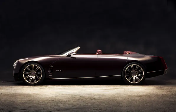 Picture Cadillac, concept, the concept, ciel, convertible side