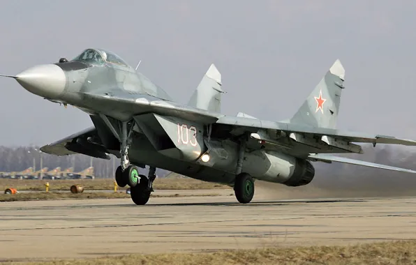 The MiG-29, Fulcrum, OKB MiG, light frontline fighter, fulcrum, product 9-12