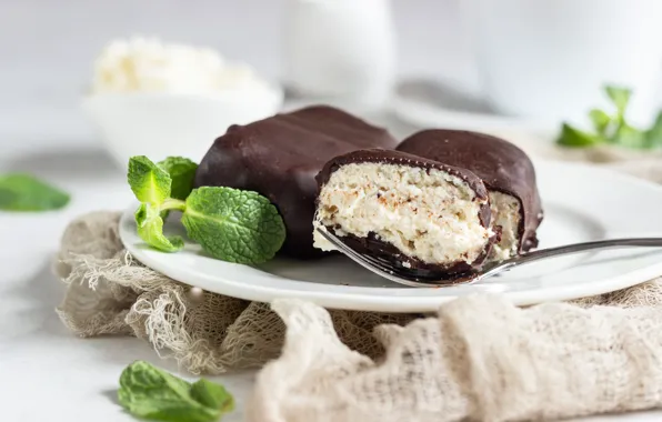 Chocolate, dessert, cheese, cheese