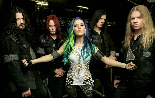 Picture Metal, Melodic Death Metal, Arch Enemy, The Swedish group, Alissa White-Eye, Rock Band, Death metal
