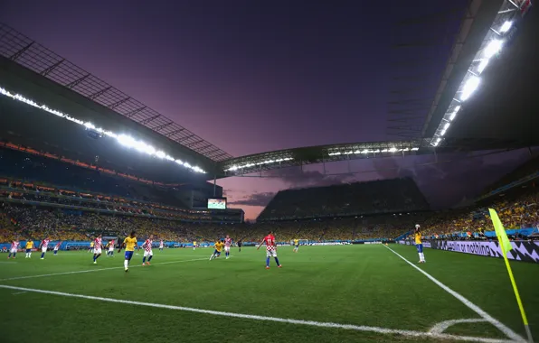 Sport, Football, Brazil, Croatia, Football, Sport, Player, Brasil