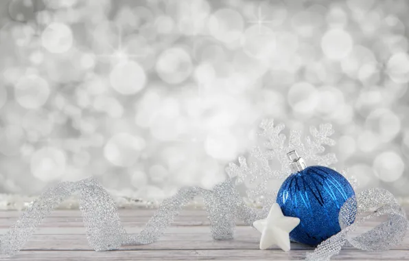Picture stars, decoration, snowflakes, holiday, balls, new year, tape