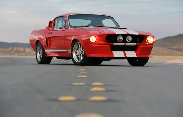 Mustang, ford, shelby, cobra, 1967, gt500cr