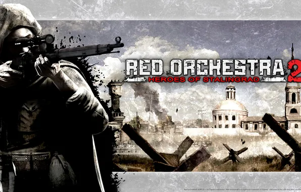 Picture war, sniper, the second world, Stalingrad, Red Orchestra 2: Heroes of Stalingrad, Red Orchestra 2: …