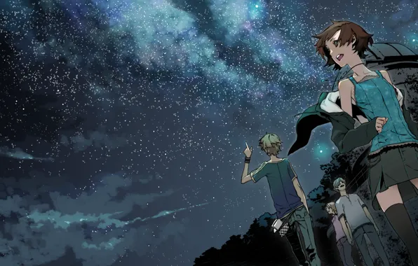 Miwa Shirow, supercell, starry sky