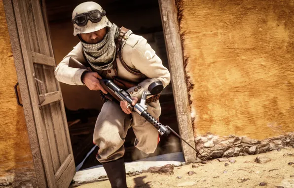 Weapons, war, the game, soldiers, Electronic Arts, Battlefield 1
