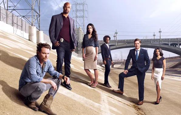 Picture Jordana Brewster, Los Angeles, Lethal Weapon, Klein Crawford, Damon Wayans, Lethal weapon, Keisha Sharpe