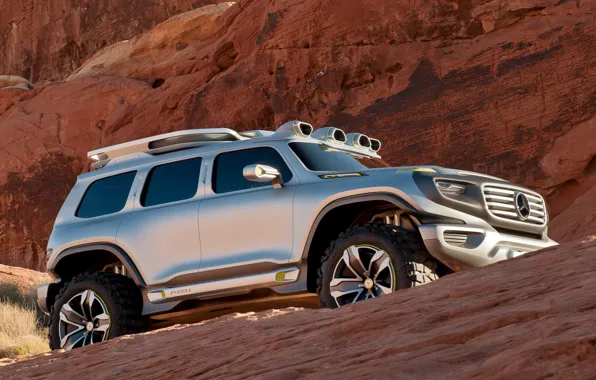 Concept, mountains, Mercedes-Benz, Mercedes, suv, 4x4, Ener-G-Force