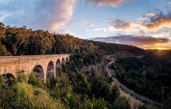New South Wales, Zig Zag Viaduct, Lithgow, Clarence