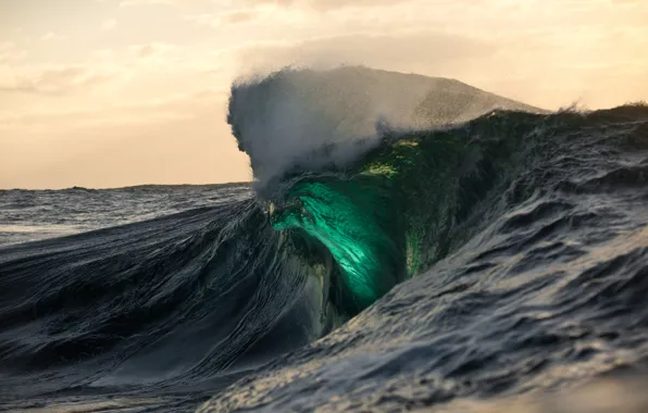 Picture sea, water, squirt, the ocean, wave