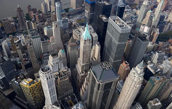 Picture home, New York, panorama, USA