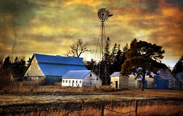 Picture style, home, windmill