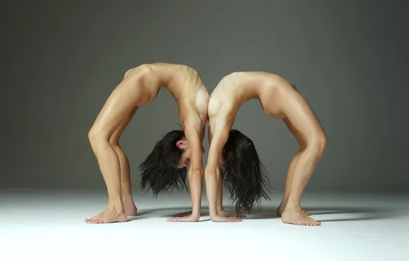 Ass, chest, bridge, background, feet, passion, hair, body
