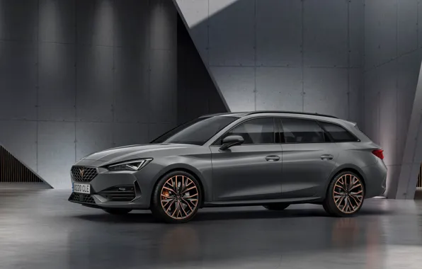 Car, machine, drives, wheel, universal, Seat, Cupra, gray car