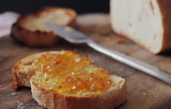 Knife, Breakfast, Bread