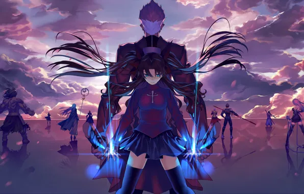 Anime Fate/Stay Night: Unlimited Blade Works Rin Tohsaka Archer