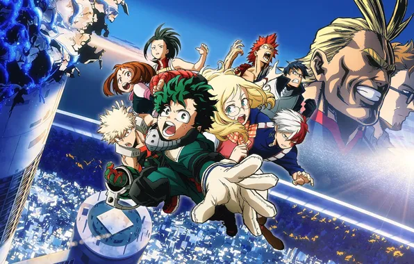 Girls, guys, My hero Academy, My Hero Academia, Boku No Hero Academy