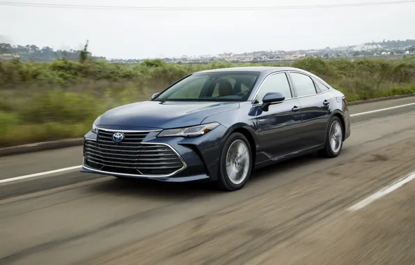 Picture road, Toyota, Hybrid, 2018, Avalon