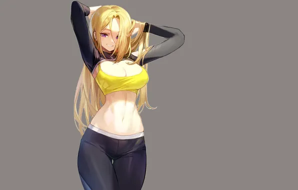 Girl, hot, sexy, anime, pretty, babe, oppai, Big boobs