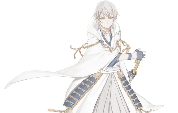 Background, anime, art, guy, Touken Ranbu, Dance Of Swords
