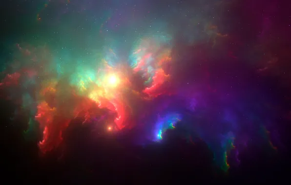 Space, stars, galaxy