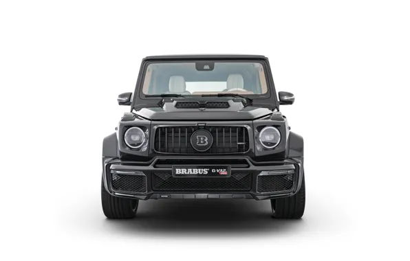 Mercedes-Benz, Brabus, front view, AMG, G-Class, Gelandewagen, G63, 2019
