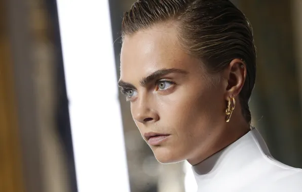 Picture look, pose, model, portrait, makeup, actress, hair, Cara Delevingne