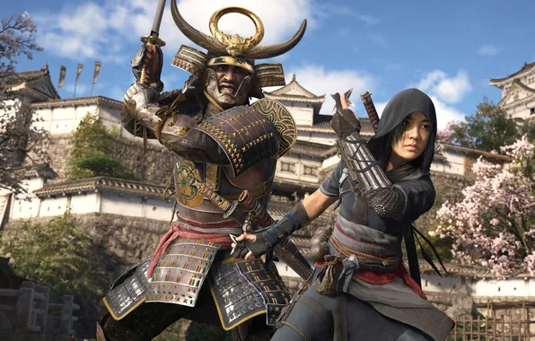 Girl, male, warriors, 2024, Assassin’s Creed Shadows