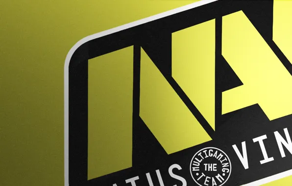 Logo, Game, Team, Minimalism, CSGO, Natus Vincere, Na`Vi, Counter-Strike: Global Offensive