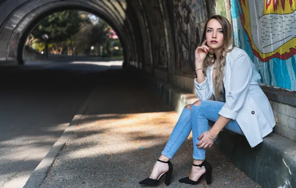 Girl, model, Federica