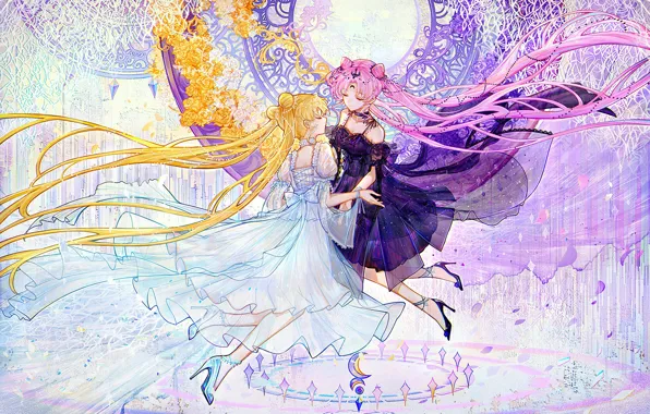 Girls, anime, Sailor Moon