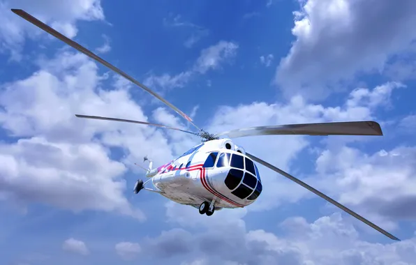 Flight, aviation, technique, helicopter, AI art, neural network