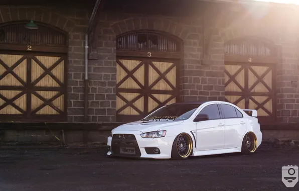 Mitsubishi, lancer, evolution, Wheels, Before, Garde