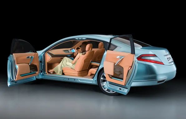 Concept, Nissan, Nissan, the concept car, sedan, 2007, Nissan Intima