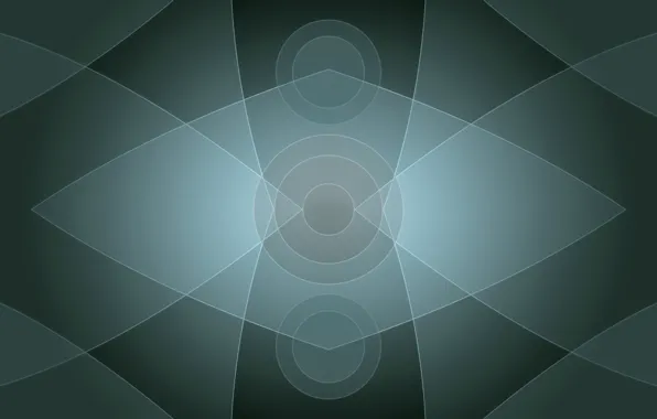 Circles, figure, layers
