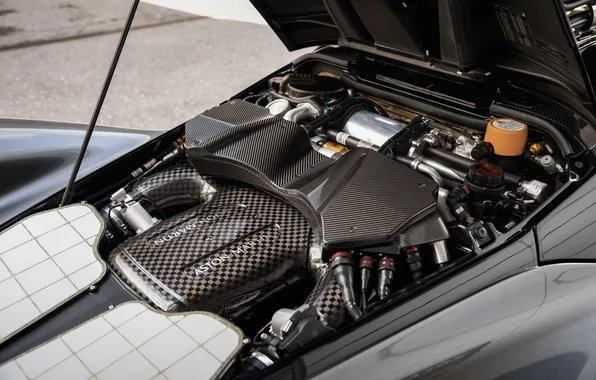 Aston Martin, supercar, supercar, Valkyrie, the only instance, Aston Martin Valkyrie, 2022, car engine