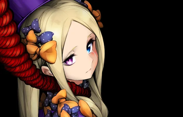 Anime, art, girl, Fate Grand Order, The destiny of a great campaign, Abigail Williams, Foreigner