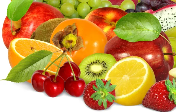 Berries, fruit, vitamins