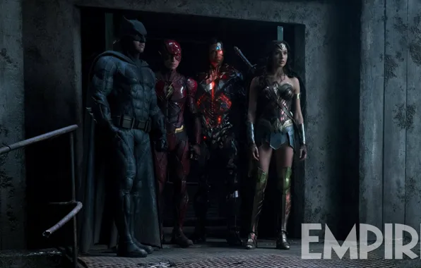 Picture Wonder Woman, Batman, DC Comics, Flash, Gal Gadot, Justice League, Ben Affleck, Ezra Miller