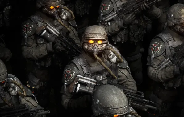Picture weapons, Soldiers, Killzone