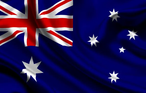 Picture Australia, Flag, Australia, Flag, Texture, Commonwealth Of Australia