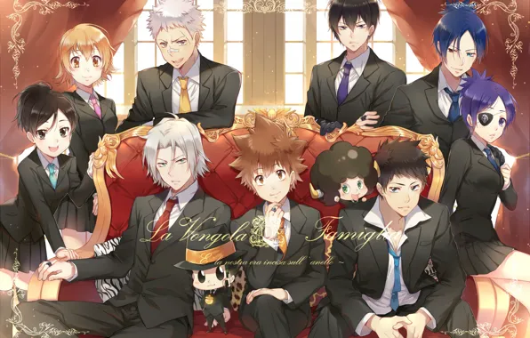 join the mafia?  Hitman reborn, Reborn katekyo hitman, Anime