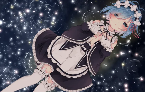 Water, girl, Rem, Re:Zero kara hajime chip isek or Seikatsu