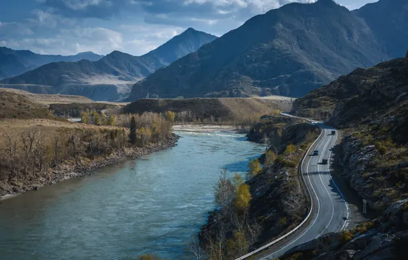 The Altai Mountains, Katun, Chuysky tract